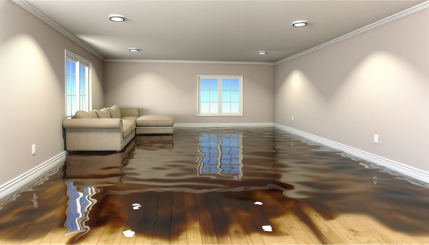 Kitchen Water Damage