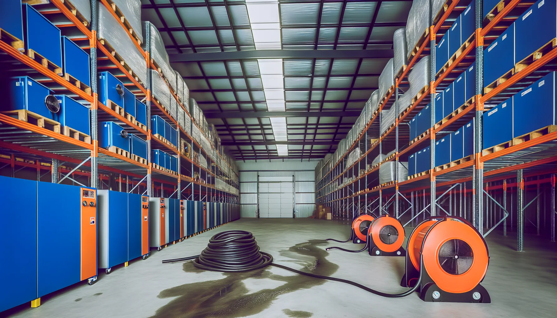 Commercial Water damage restoration